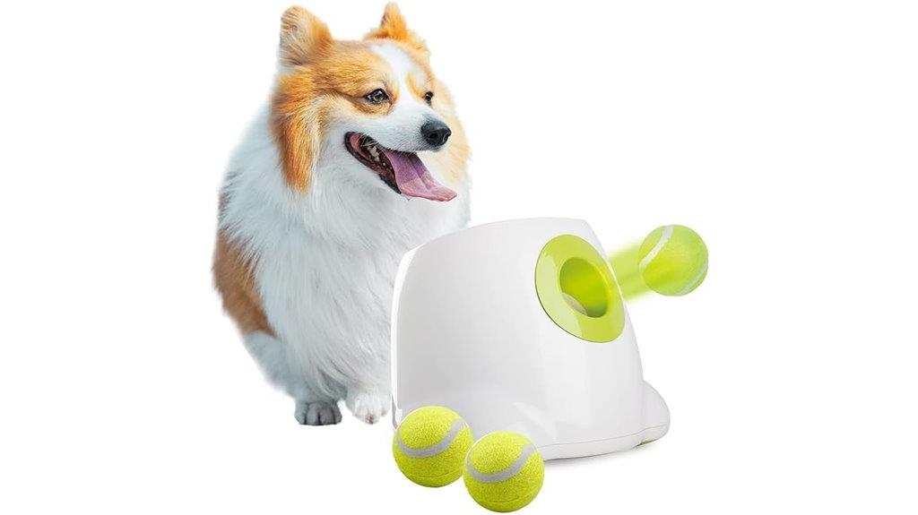 dog tennis ball launcher