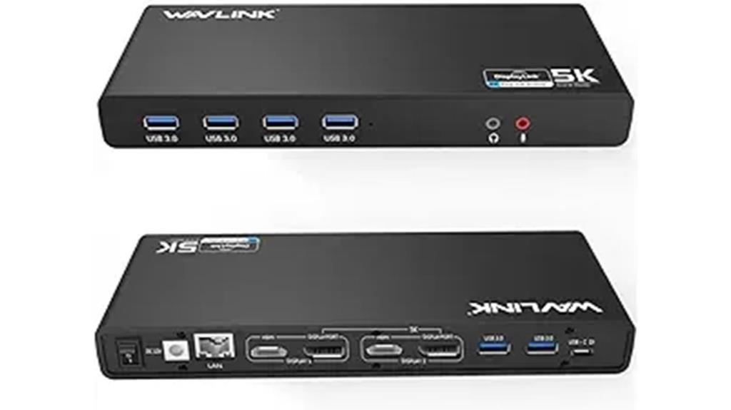 dual 4k docking station