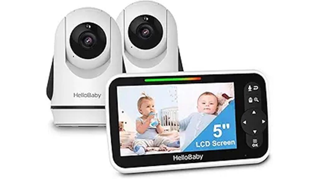 dual camera baby monitor