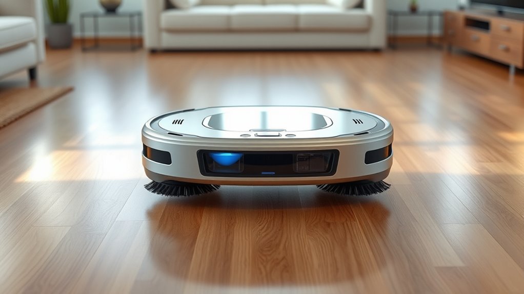 dual function cleaning robots