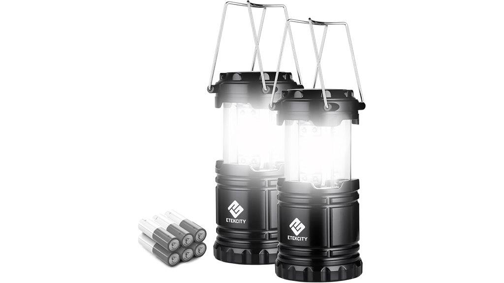 dual pack camping lanterns
