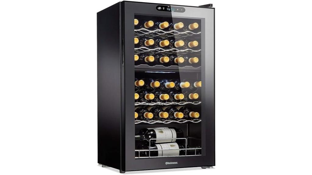 dual zone wine cooler