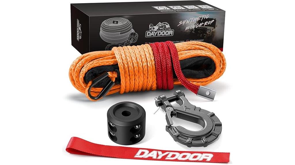 durable 50ft synthetic rope