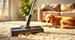 effective pet hair vacuuming