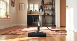 efficient cleaning in compact spaces