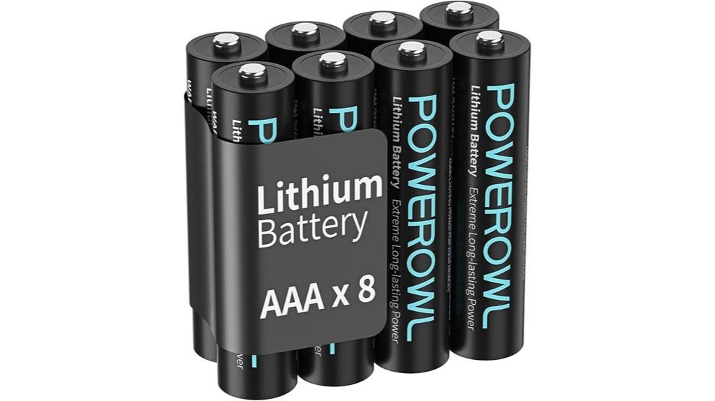 eight pack lithium batteries