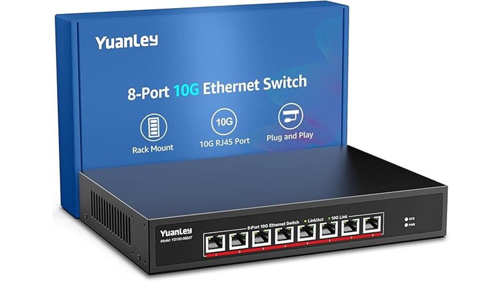 eight port 10g switch