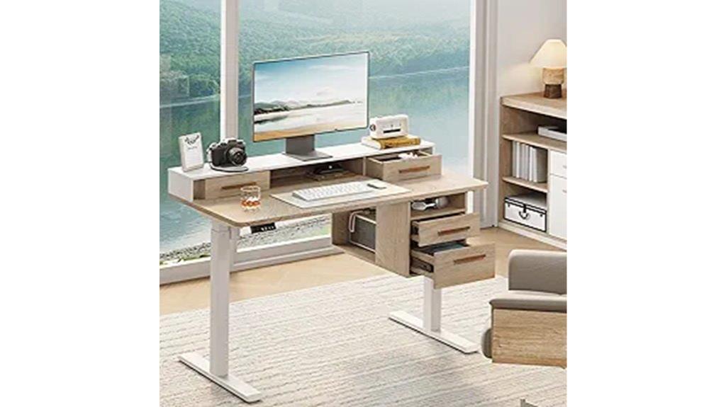 electric adjustable desk