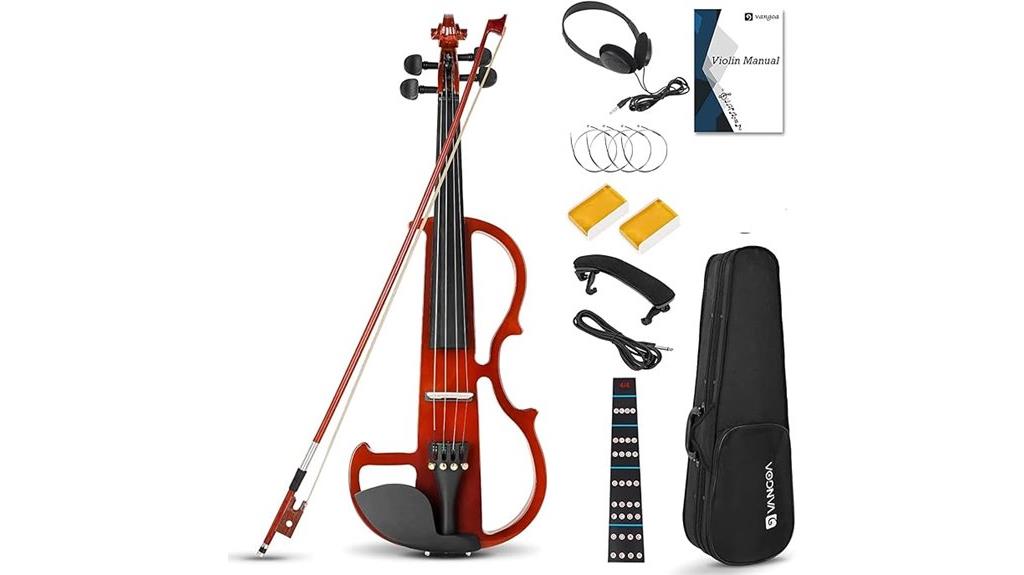 electric full size violin set