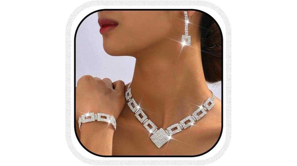 elegant bridal jewelry set