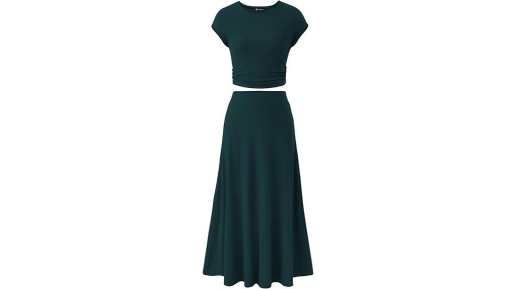 elegant women s skirt set