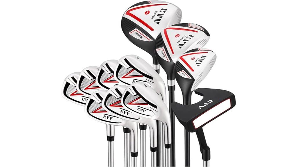 eleven club golf iron set
