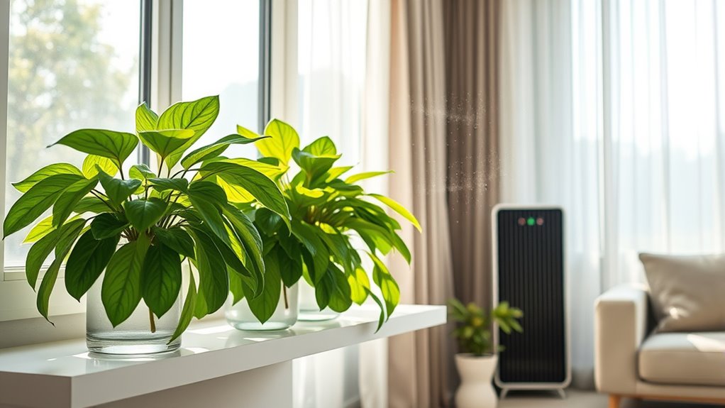 eliminating indoor air pollutants