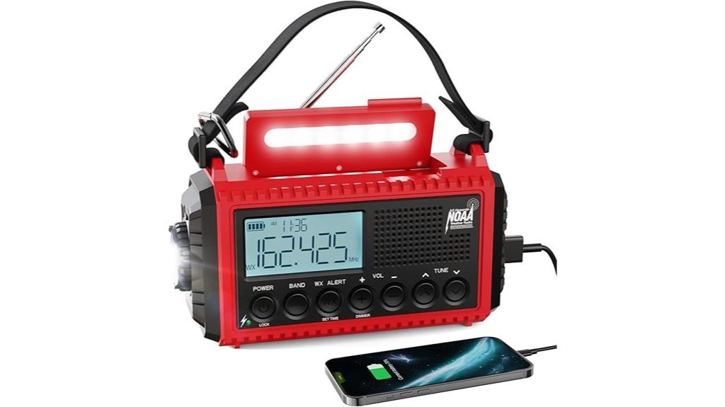 emergency radio with power bank