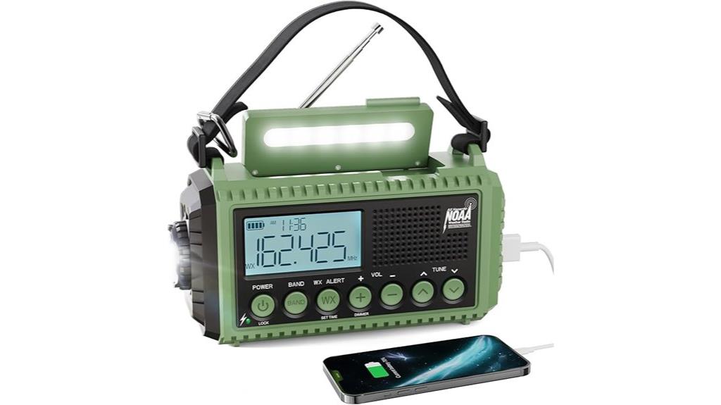 emergency radio with power