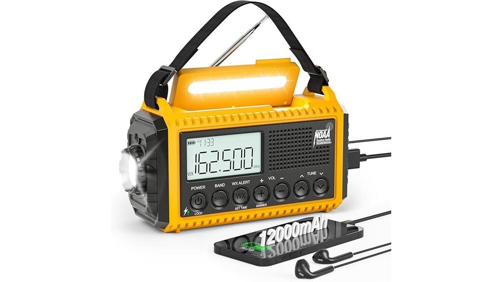 emergency weather radio battery
