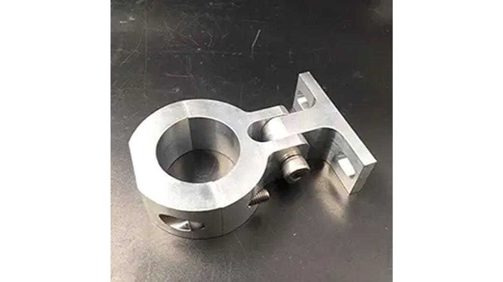 enhanced silver cnc mount