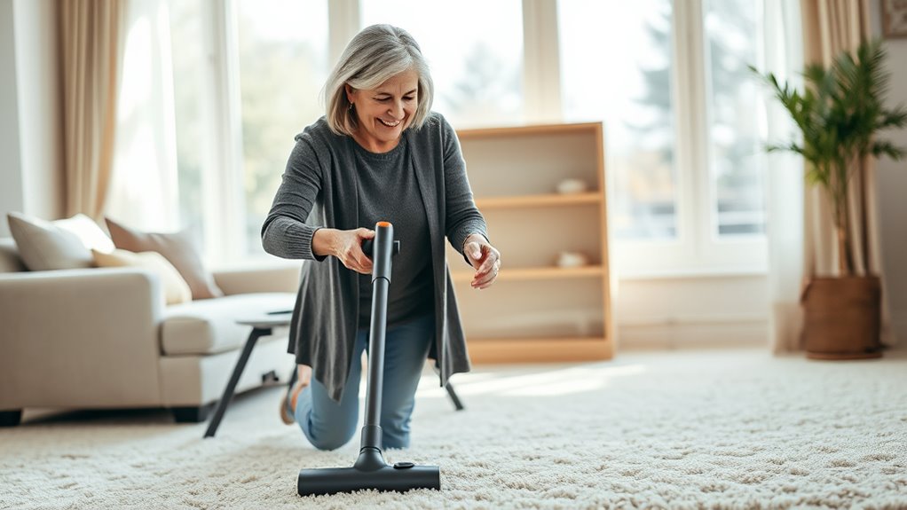 ergonomic lightweight vacuum design