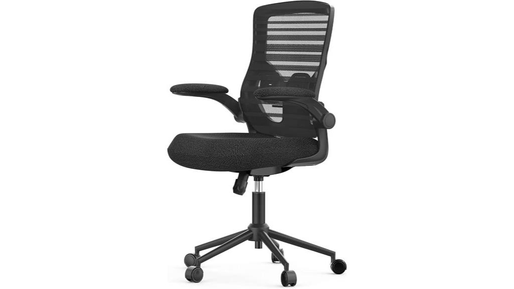 ergonomic lumbar padded chair