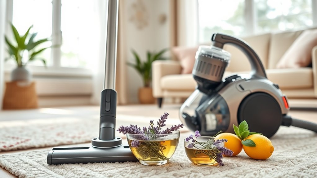 essential oil vacuum scent