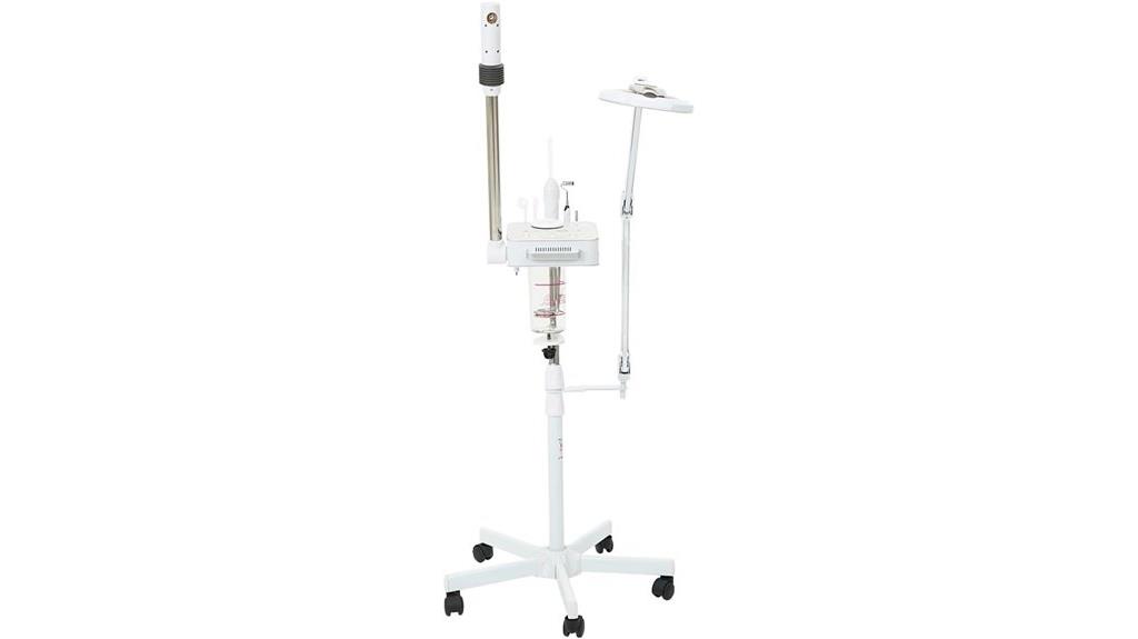 facial ozone steamer with led