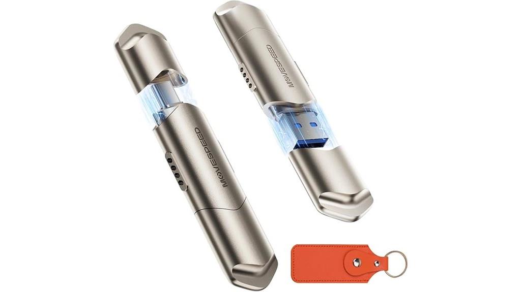 fast zinc alloy external ssd