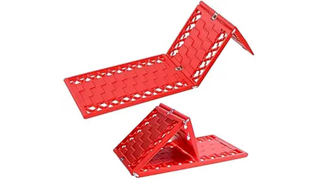 foldable tire traction pads