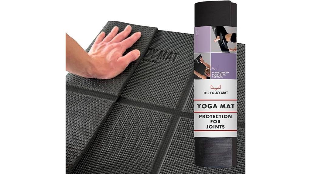 foldable yoga mat sections