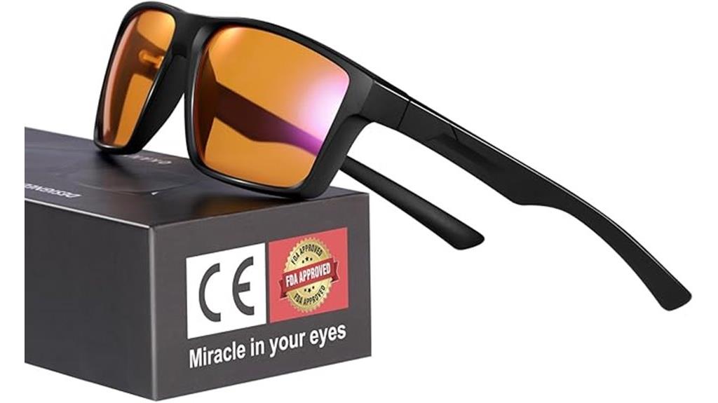 gaming and computer blue light glasses