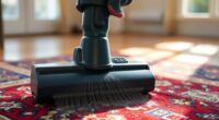 gentle suction for rugs