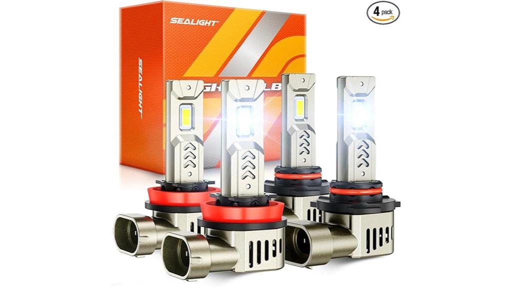 headlight bulb combo pack