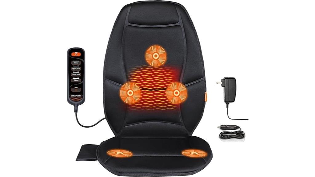 heated massage seat cushion