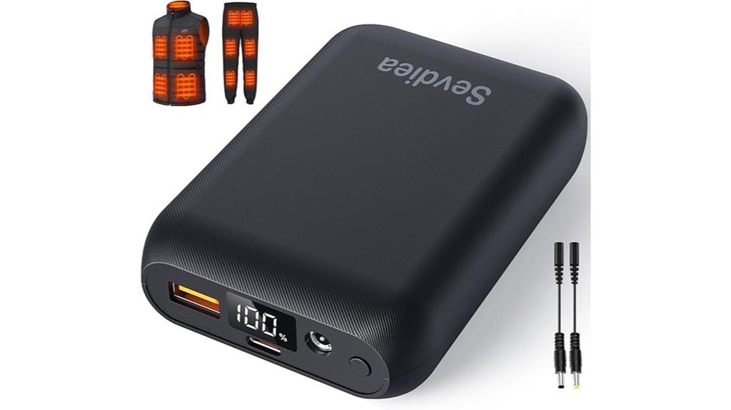 heated vest with rechargeable battery