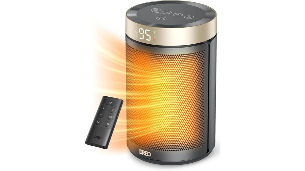 heater with thermostat remote