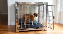 heavy duty crate with divider