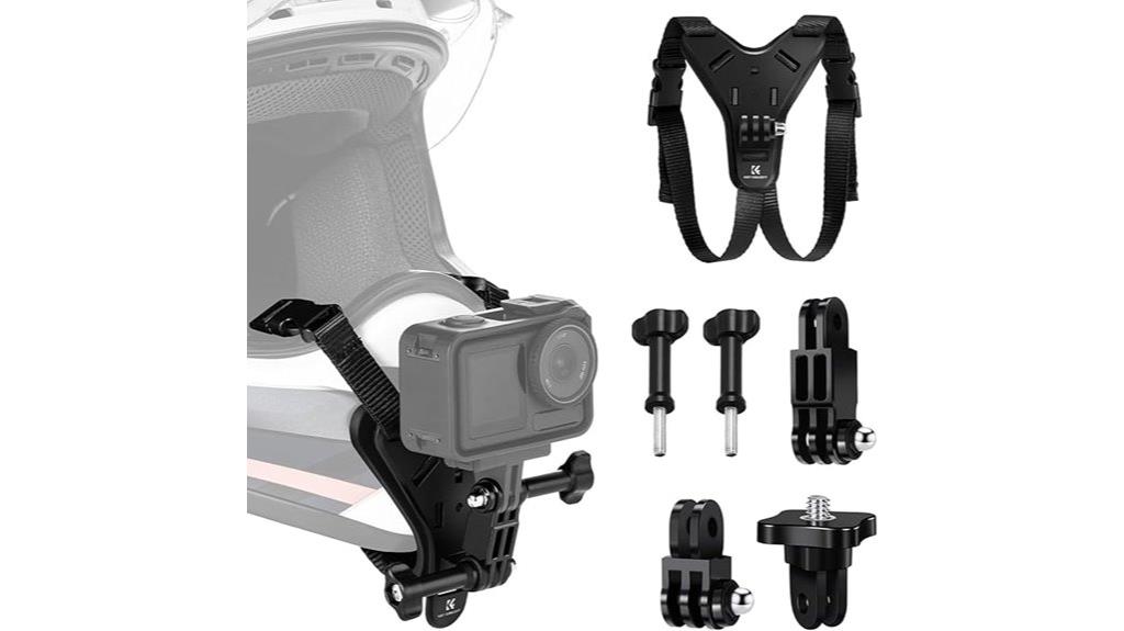 helmet mount for cameras