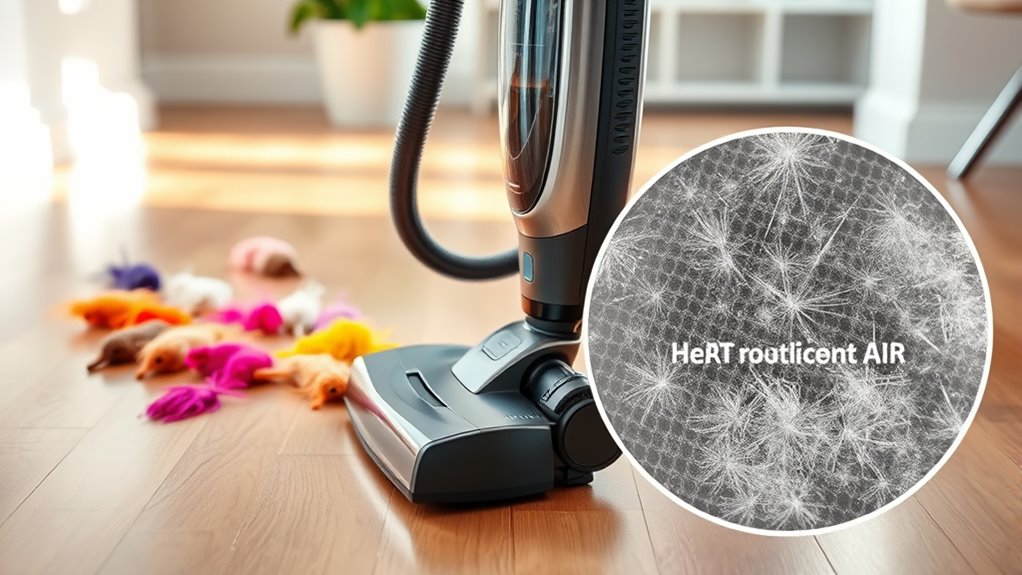 hepa filters ensure allergen containment