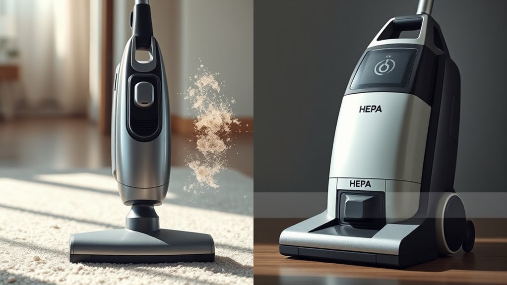 hepa vacuums improve allergy relief