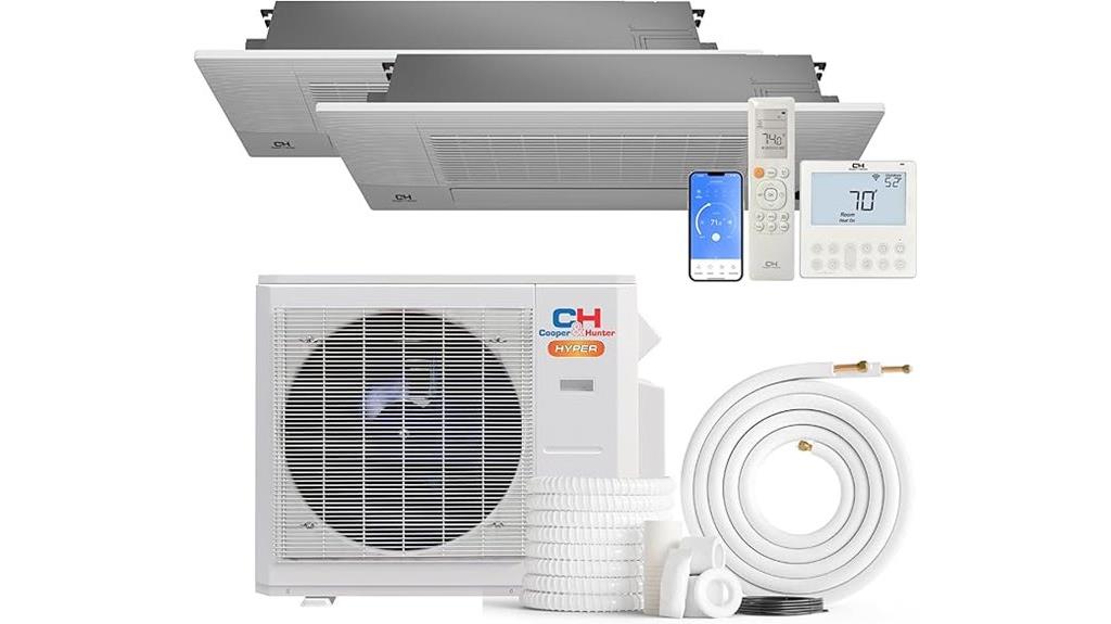 high capacity ductless system
