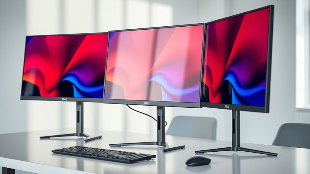 high quality ergonomic displays