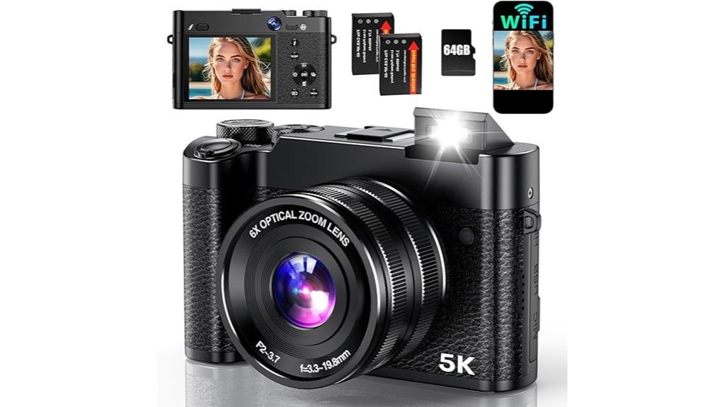 high resolution content creation camera