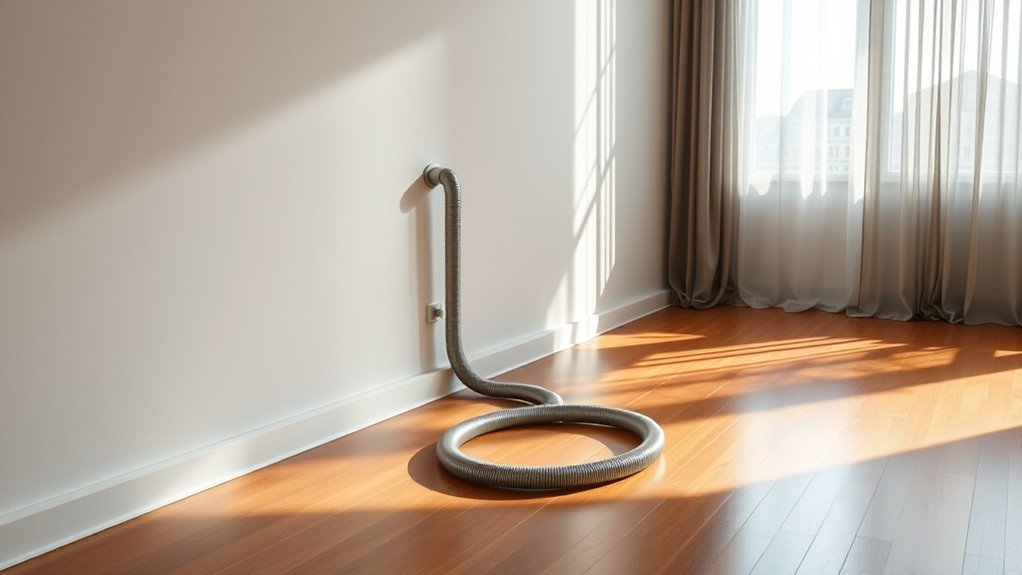 home cleaning with built in