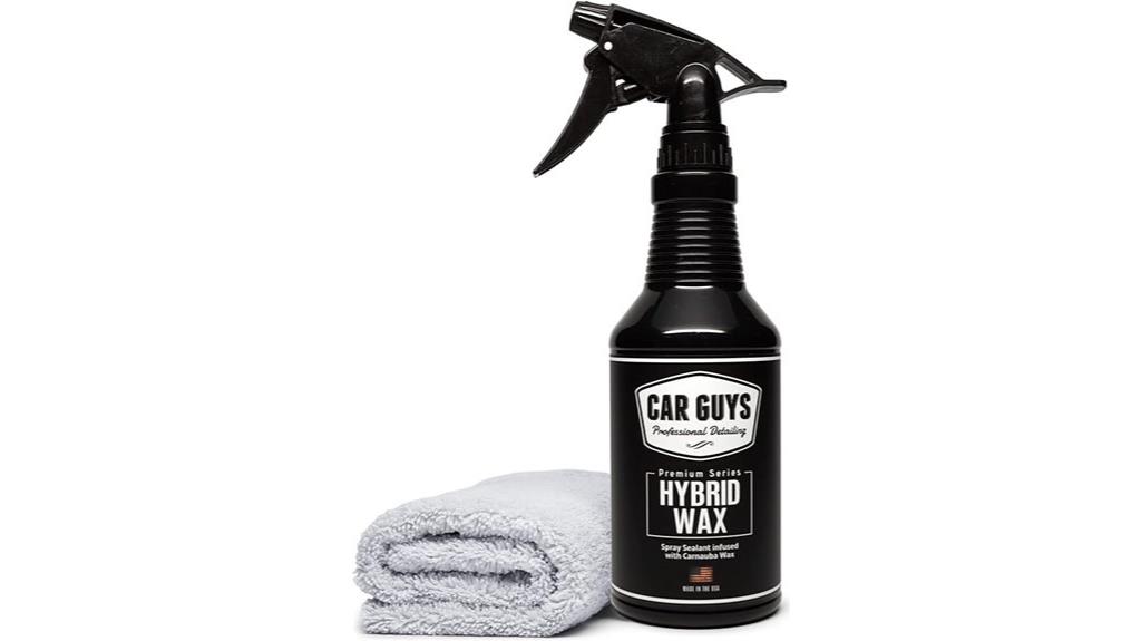 hybrid spray wax