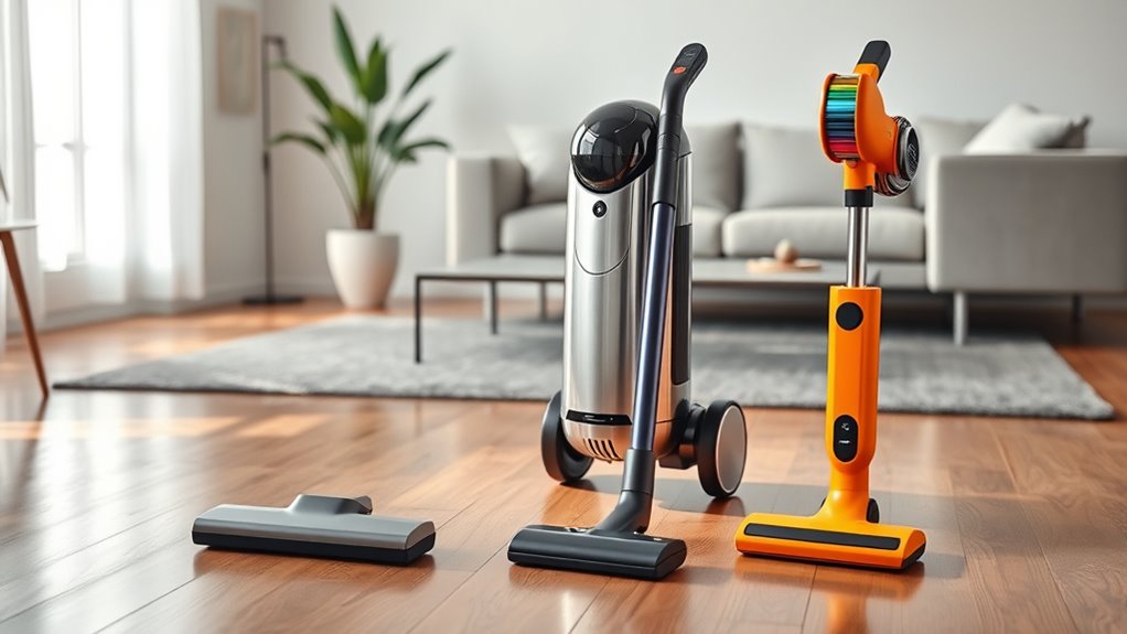 hybrid vacuum cleaner design