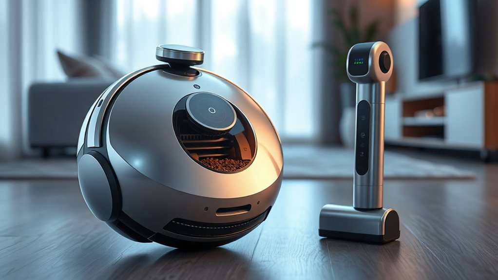 hybrid vacuum with smart navigation