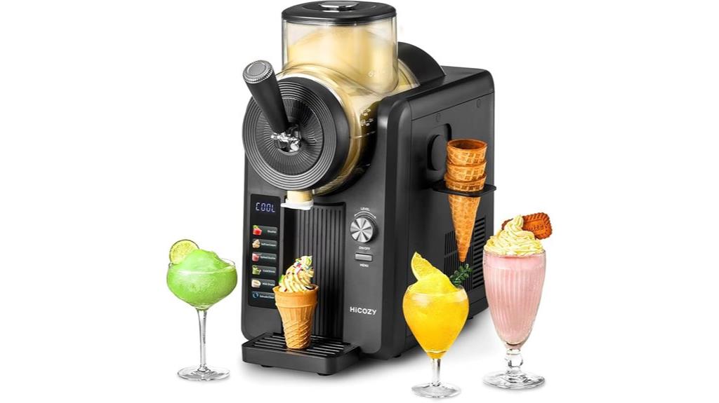 ice cream and slush machine