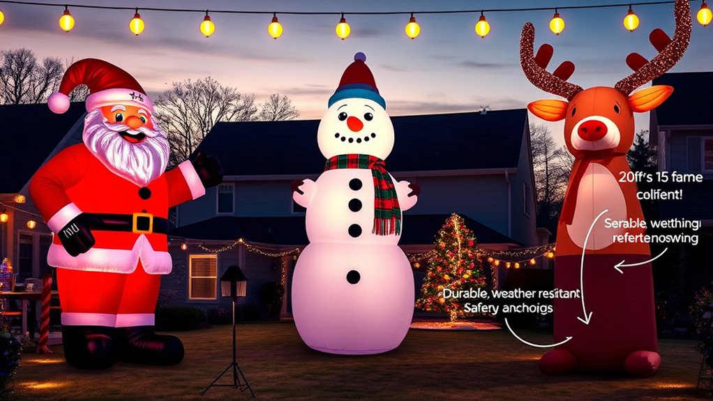 inflatable size durability stability