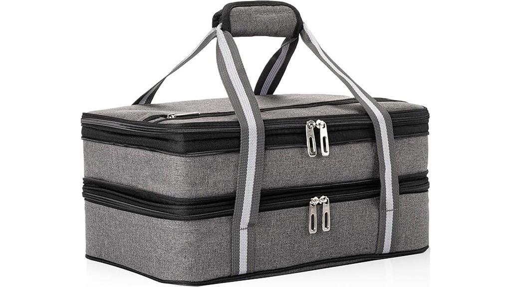 insulated hot cold carrier