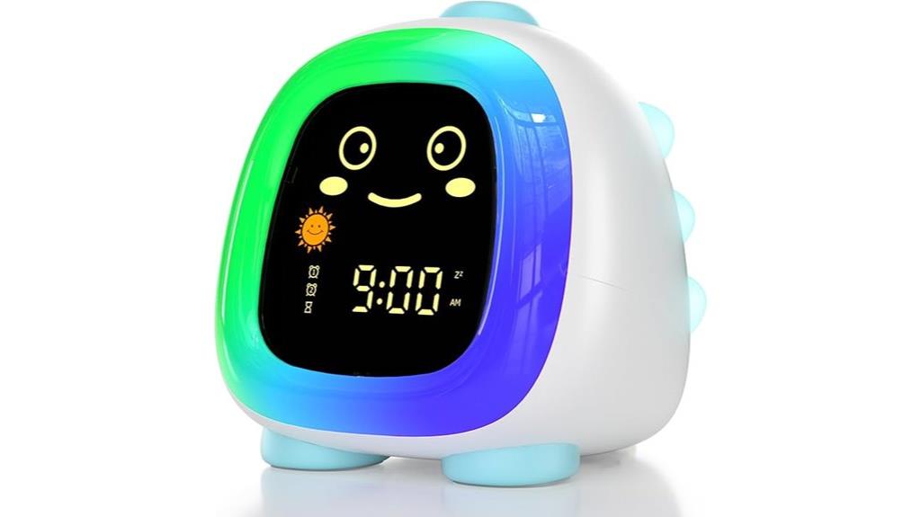 kids alarm clock with light