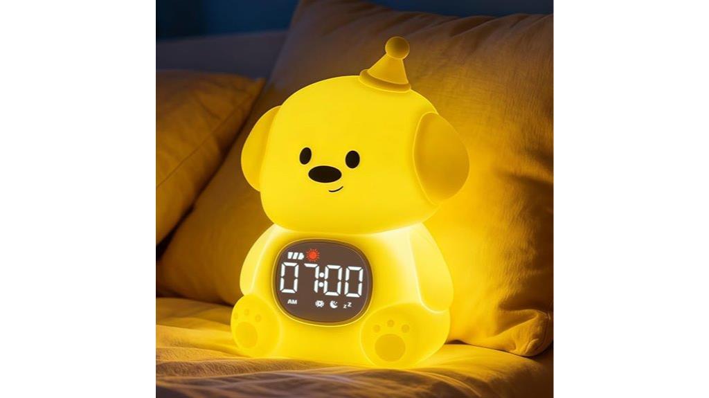 kids alarm clock with nightlight